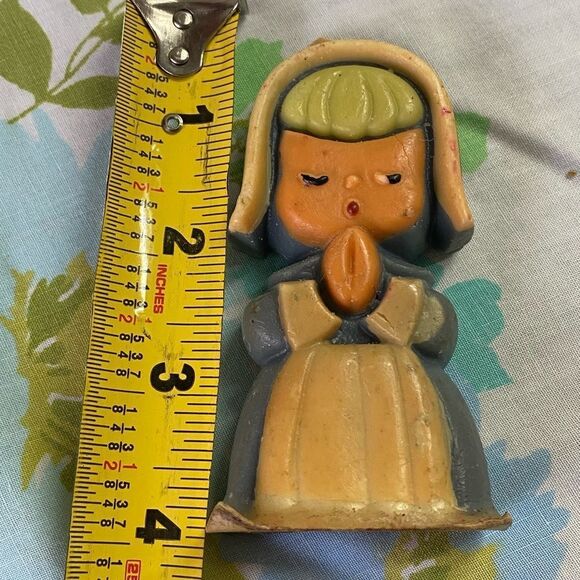 Vintage Pilgrim Pair Thanksgiving Candles, W&F Manufacturing - Picture 9 of 9